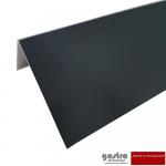 Aluminium 2-fach Kantenschutz , Anthrazitgrau RAL7016 lackiert, 0,8 mm stark Dachprofil